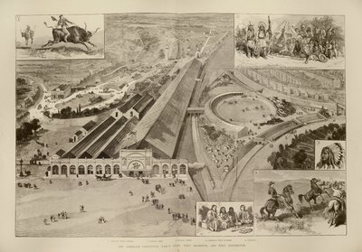 The American Exhibition, Earls Court, West Brompton and West Kensington by English School